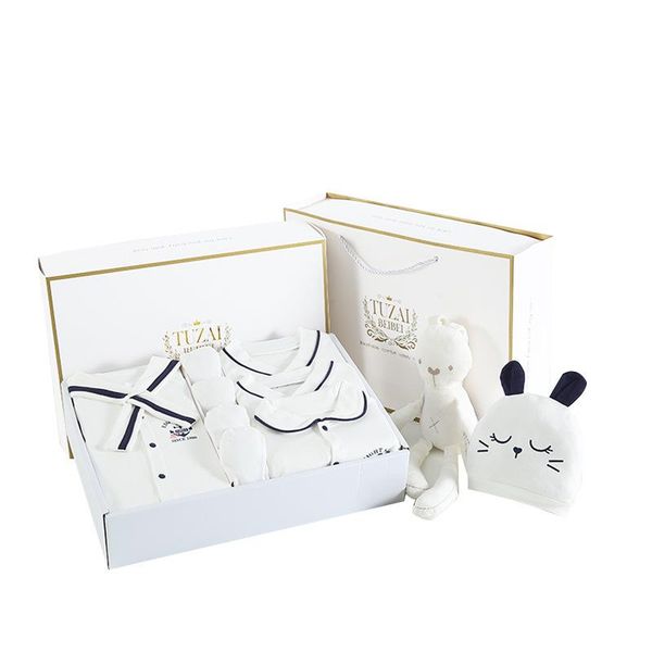 

clothing sets born clothes infant baby suits boys girls with pants girl set for outfit 23pcs/set, White