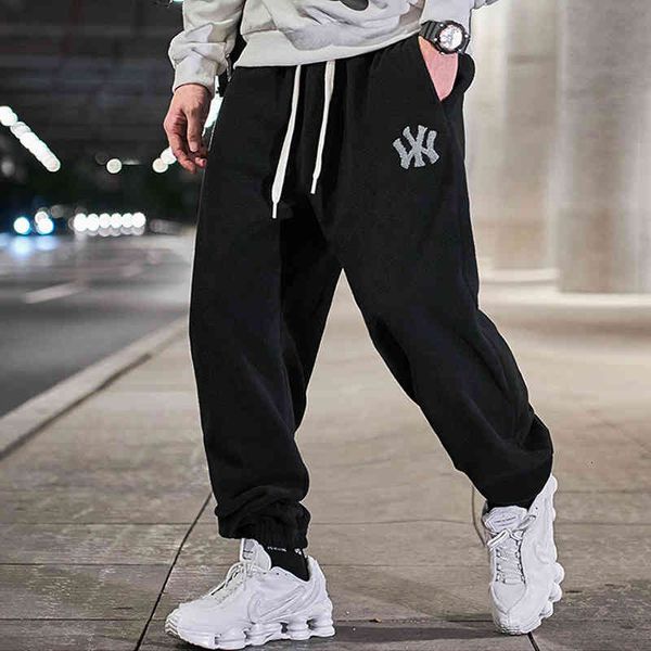 

men's jeans loose sportswear with original , fashion, 2021, Blue