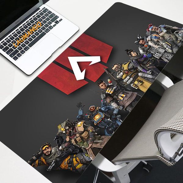 

mouse pads & wrist rests apex legends gamer pad 900x400x3mm gaming accessories oversized table thickened computer mioni pc keyboard desk mat
