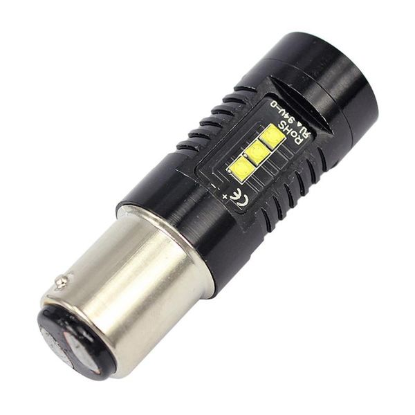 

car headlights carprie lights diy 1x s25 1156 1157 xbd 60w high power chip 12 led white turn signal light bulb 12led 300+-30ma 1960lm 9520