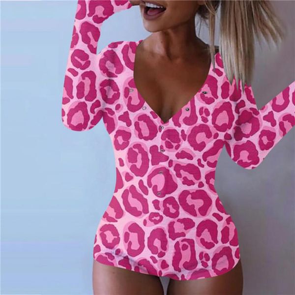 

women's jumpsuits & rompers valentine's day skinny jumpsuit fashion street autumn winter pajamas long sleeve bodycon overalls, Black;white