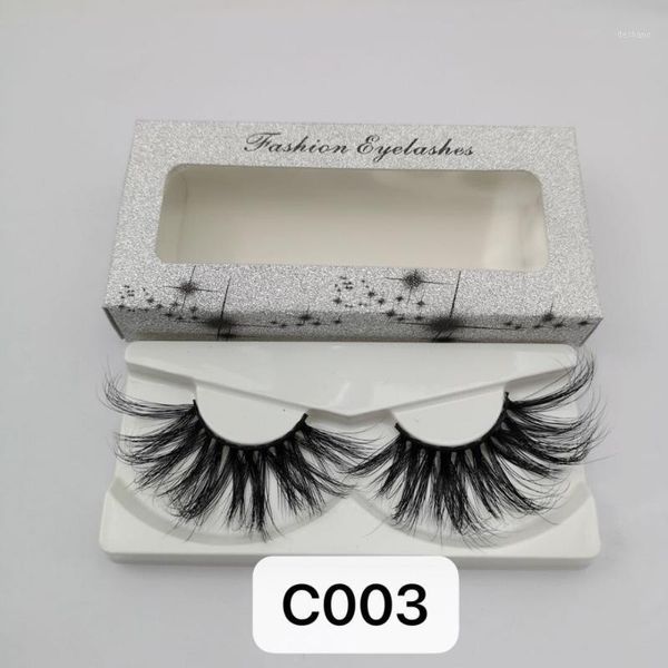 

length 20-27mm mink eyelashes false crisscross natural fake lashes makeup 3d extension eyelash beauty1