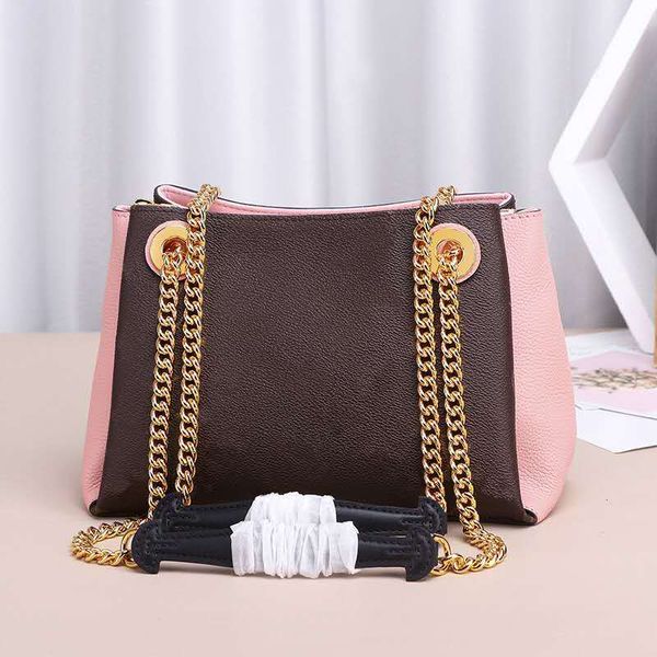 

designer hands purses fashion women 24cm lady leather gold chain 43777 shoulder s crossbody bag