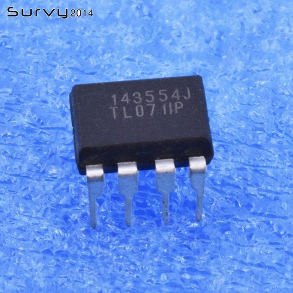 

integrated circuits 5/10pcs tl071ip tl071 dip8 low-noise jfet-input operational amplifiers ic us