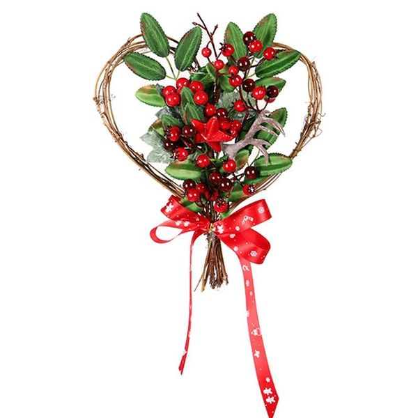 

decorative flowers & wreaths christmas garland artificial flower wreath for door decors, weddings, parties, and home decorations