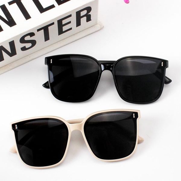 

sunglasses abay polarized women large cat eye eyewear female trendy fashion black street shooting camping hiking uv400 oculos, White;black