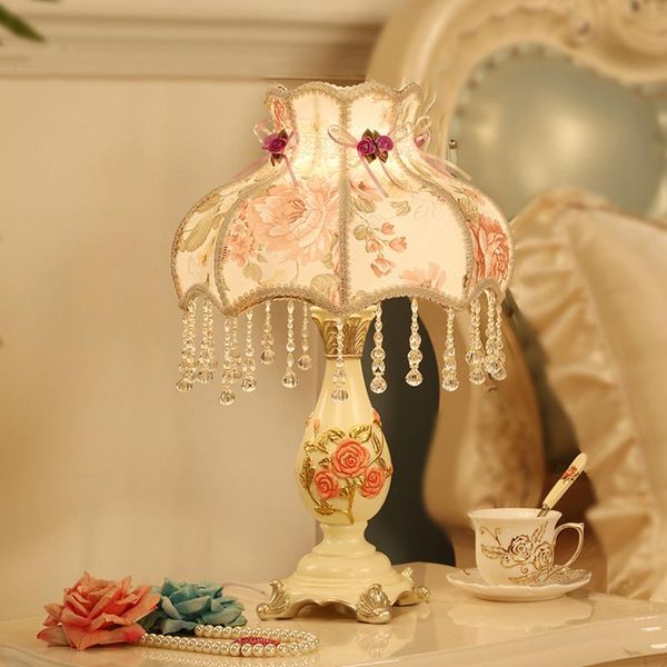 

table lamps nordic led for bedroom bedside lamp decor home living room dining lights wedding lighting fixtures