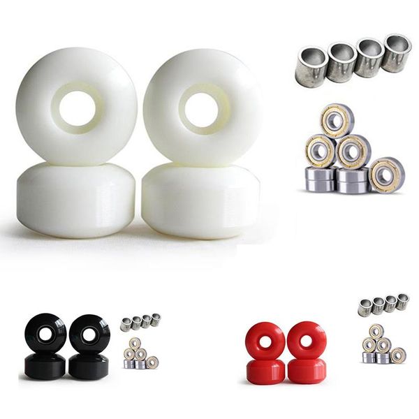 

4pcs skateboard longboard wheels 52mm 95a road skate pro action motion with 8pcs abec-11seal bearing skateboarding