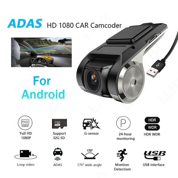 

hikity car dvr camera android usb digital video recorder camcorder hidden night vision dash cam 170Â° wide angle registrar dvrs
