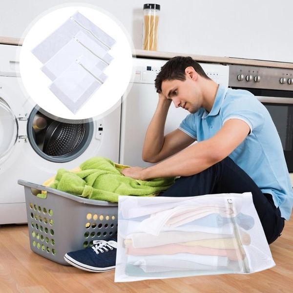

laundry bags 3pcs household mesh underwear wash bag clothes washing