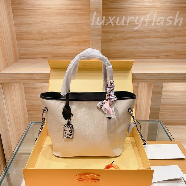

latest leopard designers women tote bags luxurys shouler purses shopping bag cowhide embossed mommy hanbags