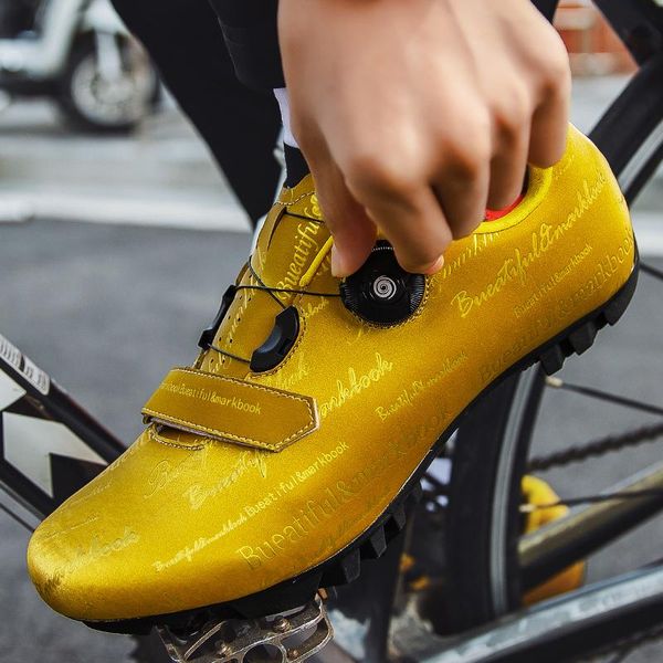 

cycling footwear mountain bike shoes couple lock buckle road bisiklet ayakkabl triathlon racing zapatos de ciclismo, Black