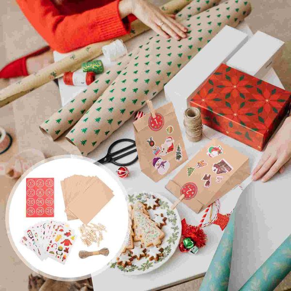 

gift wrap 1set of sweets paper bags christmas candy cartoon gifts pouches