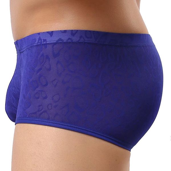 

underpants boxers mens lace mesh underwear shorts breathable comfortable male trunks cueca panties, Black;white