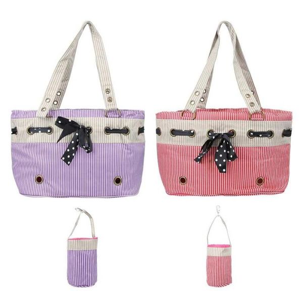 

pet carrier hand shoulder bag cat dog w/mini snack car seat covers