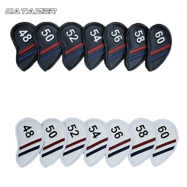 

golf wedges headcover pu sand wedge set head covers 48/50/52/54/56/58/60degree 2 colors complete of clubs1
