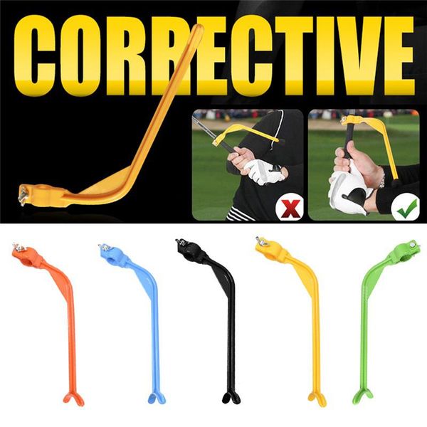 

golf training aids outdoor swing wrist gestures positions corrector beginner alignment trainer aid correcting tool