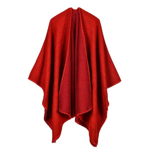 

autumn/winter shawl fashion poncho women scarf for lady luxury blanket cashmere scarves warm wholesale cape, Blue;gray