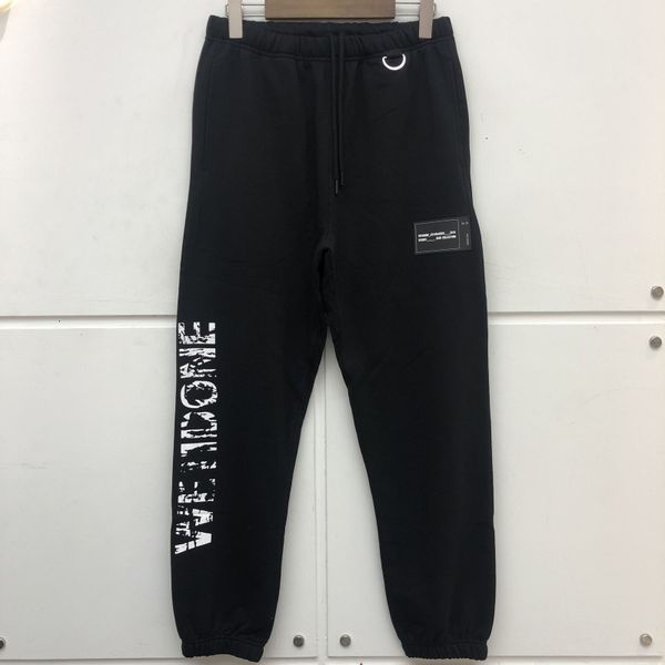 

men's pants incomplete letters we11done sweatpants men women jogger drawstring apricot welldone trousers wh5v, Black