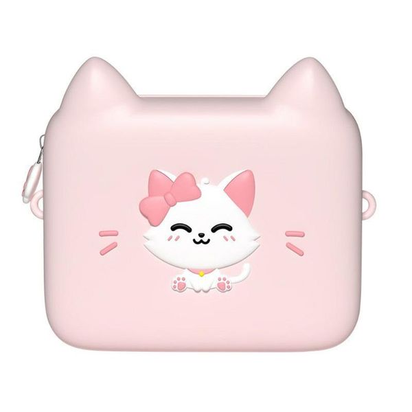 

storage bags single shoulder bag silicone one adjustable strap soft cute holiday gift