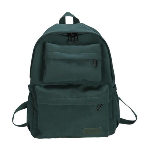

literary canvas school backpack ladies shoulder bag lapwomen casual large capacity mochila bags
