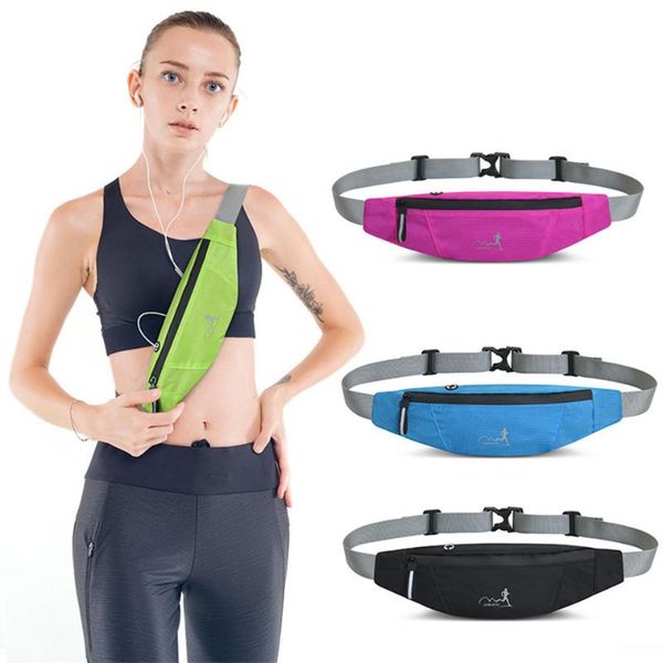 

outdoor bags kokossi professional running waist bag mobile phone men women hidden pouch gym waterproof belt
