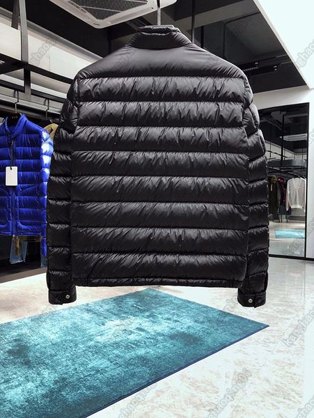 

monclaires down jacket men and women europe american style coat brand coats casual street cotton jackets designers mens s clothing, Black