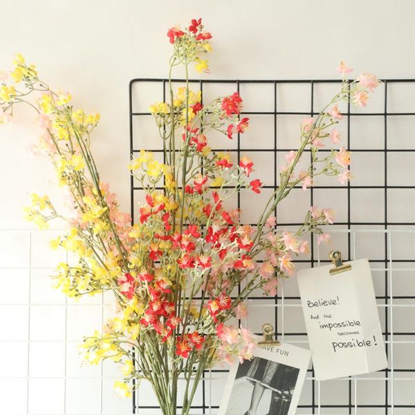 

decorative flowers & wreaths diy floral branch gypsophila artificial fake arrangement wedding home decoration flower accessories