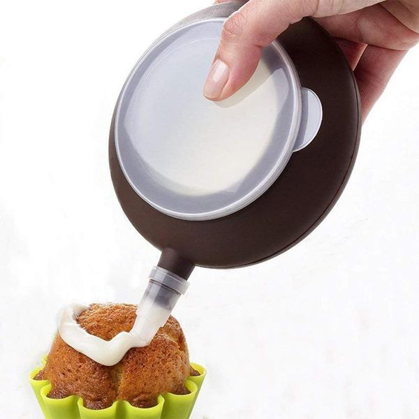 

cake tools cookies muffin baking utensil squeezing nozzle tool silicone macaron decorating with 3 nozzles home kitchen diy
