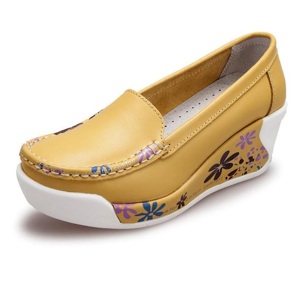 

dress shoes women sneakers 2021 breathable waterproof wedges platform vulcanize woman pu leather casual tenis feminino, Black