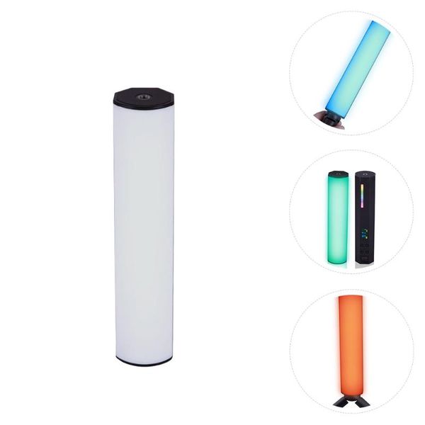 

flash heads 1pc handheld magnetic led video light portable rgb wand for pography selfie