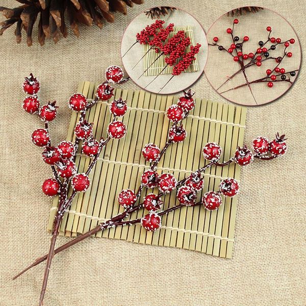 

decorative flowers & wreaths simulation pomegranate fruit berry diy christmas crafts party wedding decorations holiday