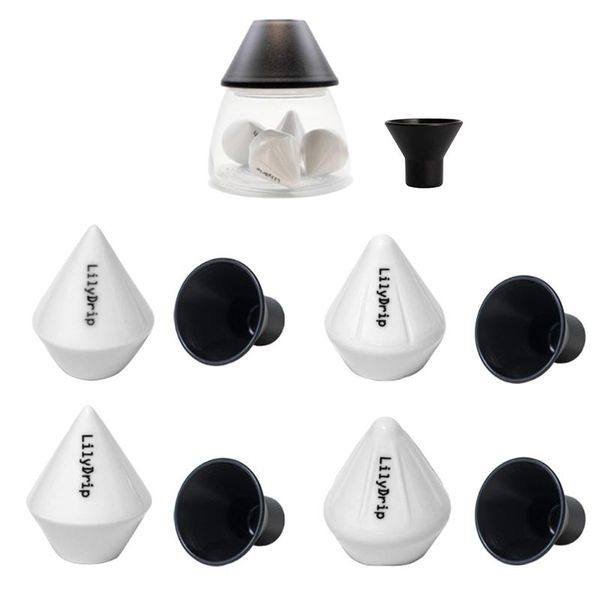 

coffee filters pour over brewer manual brew maker filter cup speed up for home, office, cafe, restaurants