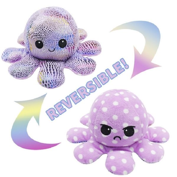 

inverted double face expression inverted animal doll ocs plush toy gift