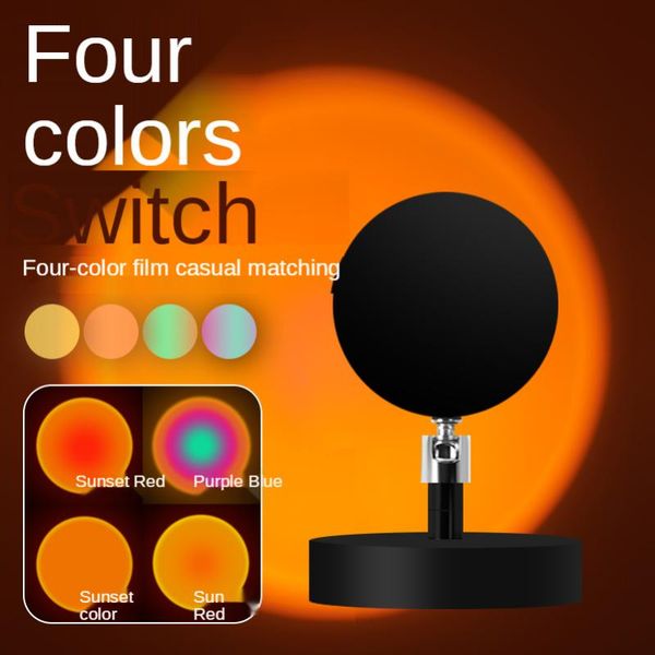 

garden decorations sunset light mini atmosphere bedroom ins po projection rainbow dusk