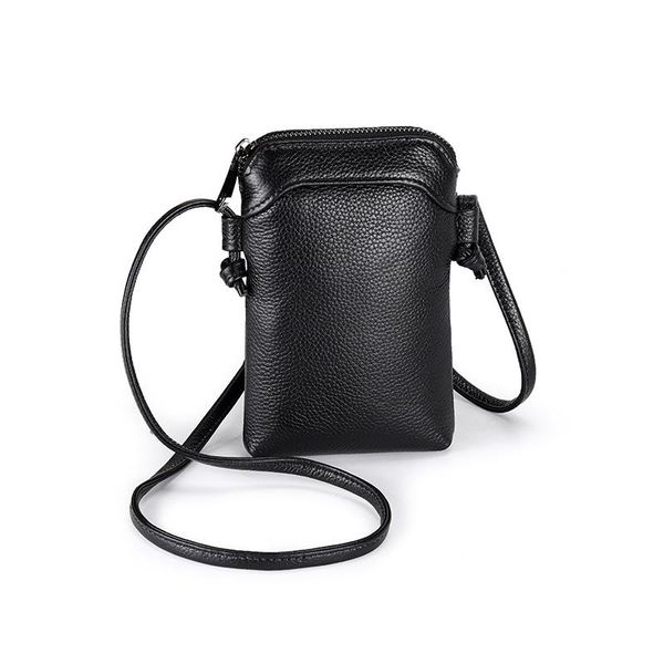 

real cow skin cowhide leather crossbody belt single shoulder strap mobile phone travel bag school girl mini duffle duffel bags