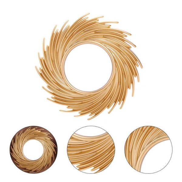 

bath accessory set 1pc makeup mirror wall hanging vanity for bathroom (orange)