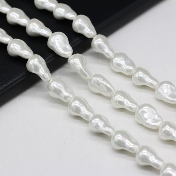 

other 2021 high-quality white baroque bead irregular drop-shaped beaded trend diy necklace bracelet jewelry gift making wholesale