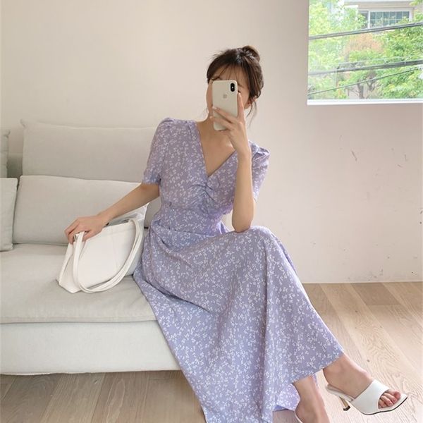 

casual dresses 2021 plus size floral print summer evening long vintage oversize short sleeve beach women robe vestido prom qqfr, Black;gray