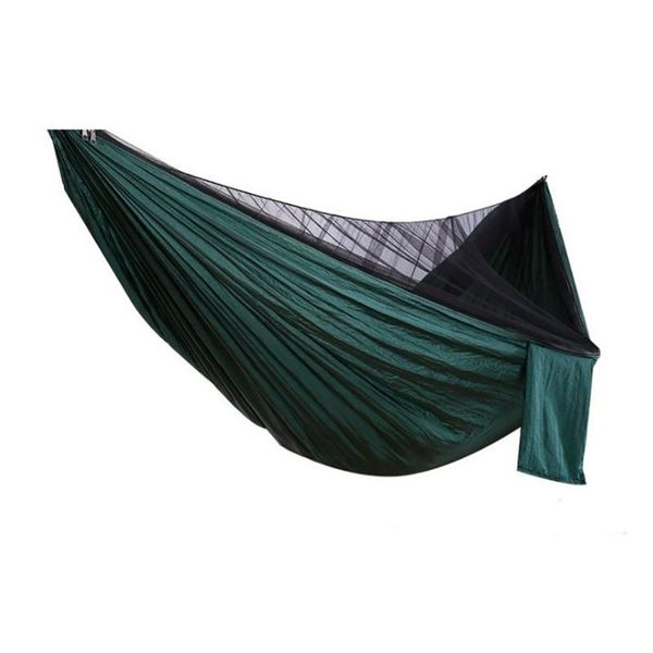 

portable nylon double person hammock tent parachute fabric for travel hiking backpacking camping rede hanging chair hangmat tents and shelte