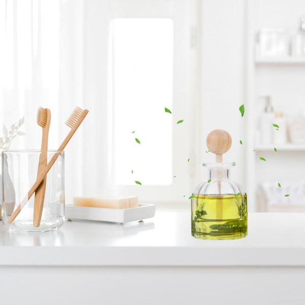 

storage bottles & jars 3pcs glass diffuser empty refillable