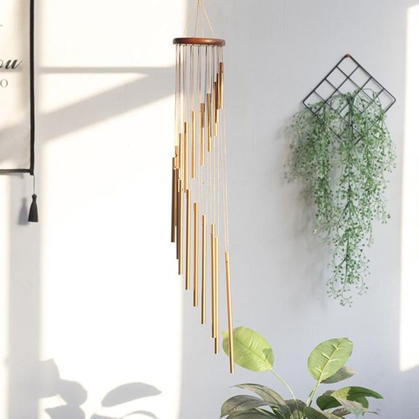 

decorative objects & figurines wind chimes for people who like their neighbors 36inch garden with 18 aluminum alloy tubes patio porch decor