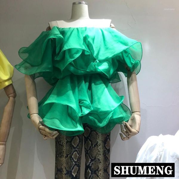 

women's blouses & shirts summer chiffon blouse for women off shoulder shirt girls ladies holiday beach female, White