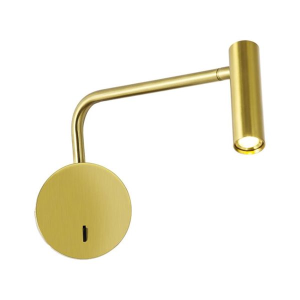 

nordic bedroom gold rocker led wall lamps study bedside lamp designer el living room reading sconces lights lighting