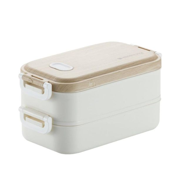 

storage bottles & jars double-layer stainless steel 304 lunch box ingredient insulation student health and non-toxic meal