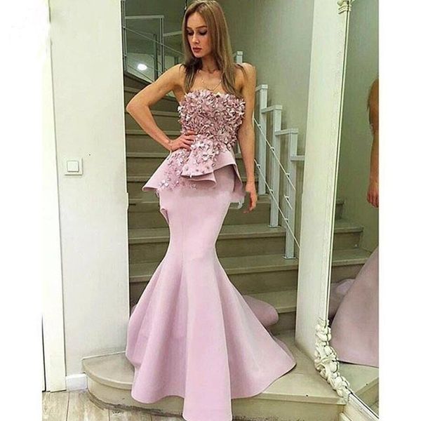 

evening dresses arrival pink mermaid off the shoulder strapless long prom es robe de soiree longue, Black;red