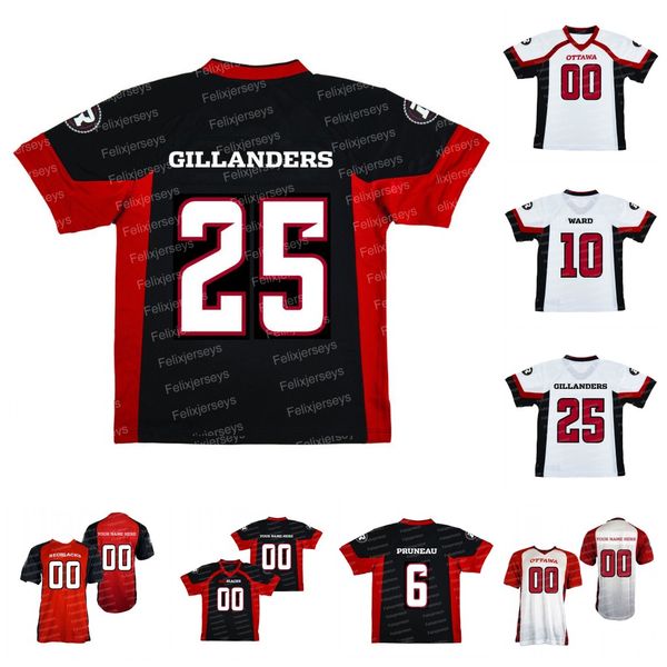 8 Jeremiah Masoli Ottawa Redblacks Camisa de futebol Tyrie Adams Nick Arbuckle Dustin Crum Daniel Valente Brandin Dandridge Nick Arbuckle