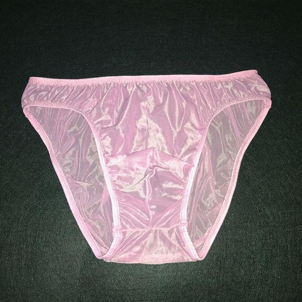 

underpants gay men's underwear ultra-thin bright lycra thin breathable crime sissy man briefs men jockstrap, Black;white