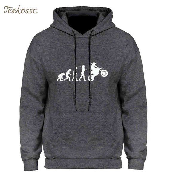 

dirtbike evolution motocross hoodie hoodi sweatshirt men winter autumn hooded homens hip hop pullovers crewneck streetwear, Black