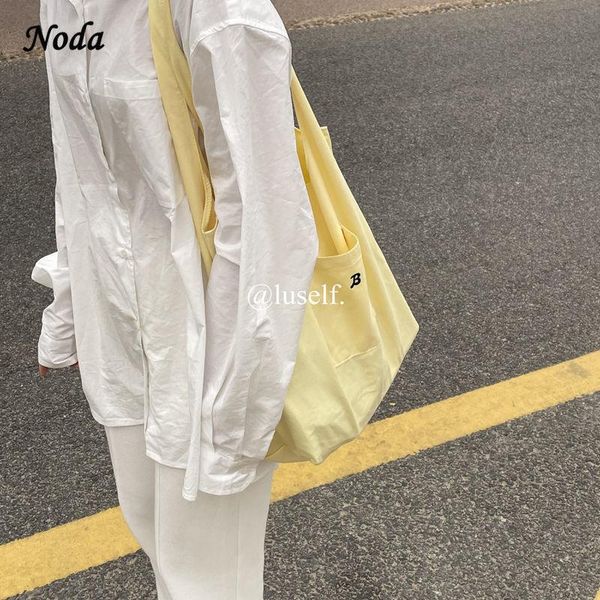 

evening bags 2021 canvas cotton women's letter female handbags casual shopping bag japan style middle youth shoulder